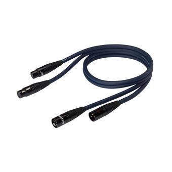 Paire De Cables Audio Xlr Real Cable Xlr128 2 X 1m Connectique Audio Video Achat Prix Fnac