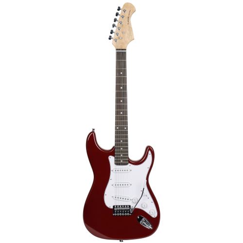 Fazley FST100DR guitare électrique rouge