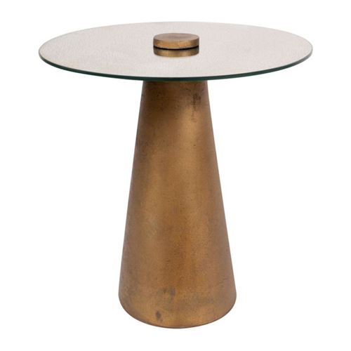 Paris Prix - Table D'appoint Design scotch 42cm Naturel