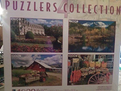 4 puzzlers Collection 1000 pieces 23.5x15.5 by Sure-Lox