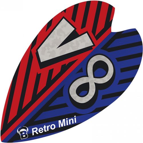 Bull's vols mini Retro & Retro100 micron bleu/rouge