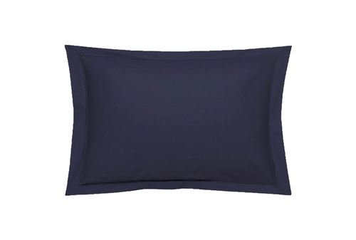 Taie oreiller Percale Navy 65 x 65