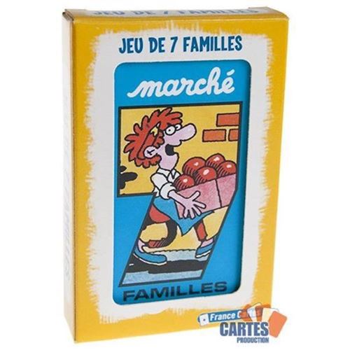 Jeu de 42 cartes : 7 Familles Animaux