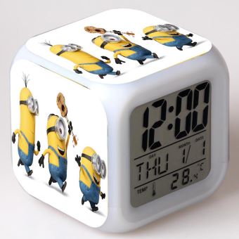 Réveil enfant LED Multifonctionnel Coloré - Despicable Me14 #12 - 1