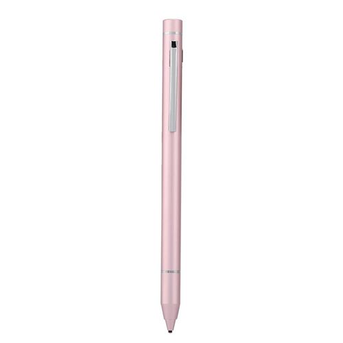 Stylet Tactile Stylet capacitif d'écran tactile de comprimé de téléphone portable de stylo capacitif rose