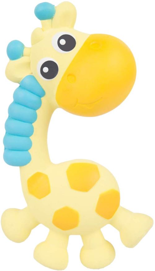 Playgro Anneau de Dentition et Hochet Jerry la Girafe, Dès la naissance, Multicolore, 40202