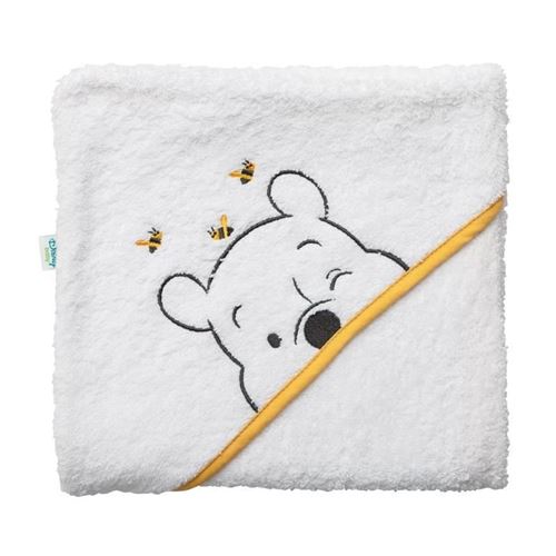 DISNEY - Winnie - Cape de bain Brodé - 80 x 80 cm