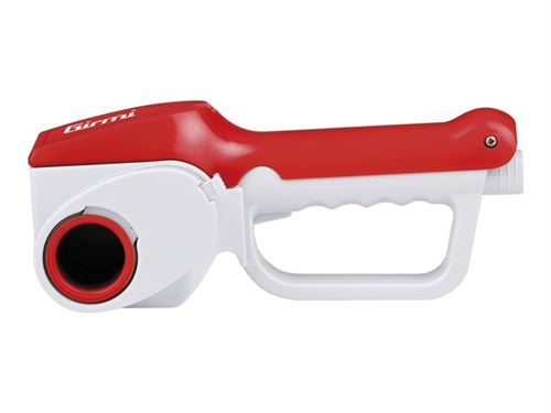 Girmi GT01 - Râpe à fromage électrique sans fil - 12 Watt - blanc/rouge