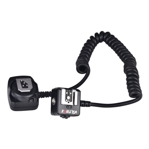 VILTROX TTL Off Flash Camera Sync Extension Cordon de chaussure pour Nikon DSLR Camera Flash 0.8m