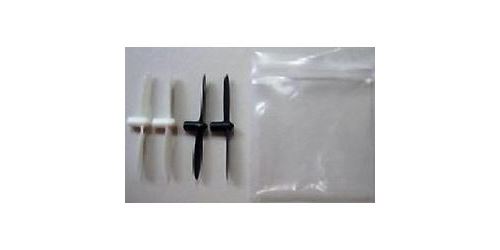 4 hélices (2 noirs 2 blancs) Revell 43968