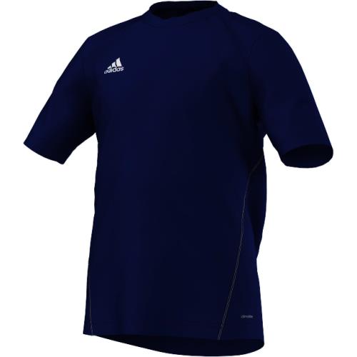 Adidas - Maillot d'entraînement junior adidas Core15 - 11/12 ans - bleu marine/blanc