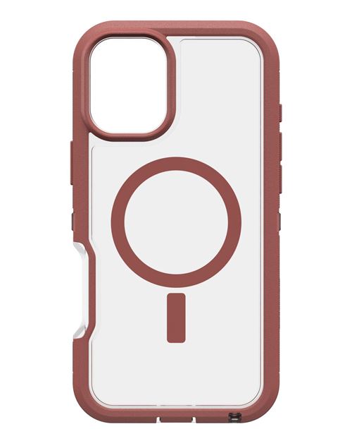 Non Communiqué Rouge Otterbox Defender Series Xt - Coque De Protection Pour Téléphone Portable - Compatibilité Avec Magsafe - Brique - Pour Apple Iphone 16 Plus