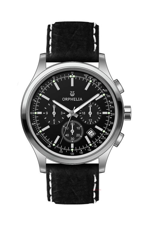 ORPHELIA Montre 24h Noir pour Homme-81701