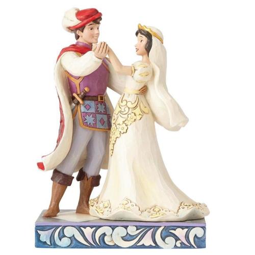 Figurine Blanche Neige et son Prince - les mariés - Couple