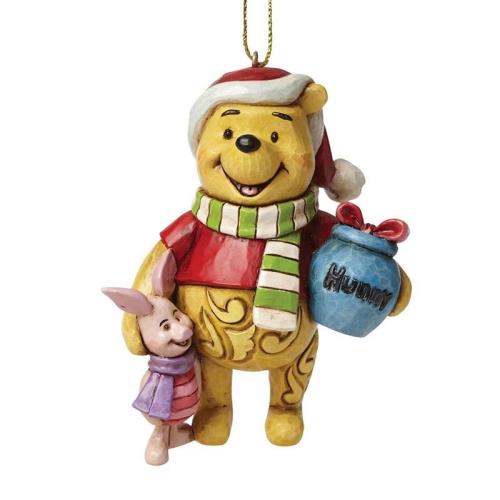 Figurine Winnie l'Ourson à suspendre - Disney Traditions Jim Shore