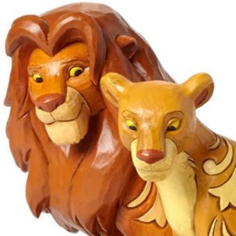 Lion king love at pride rock/figurine