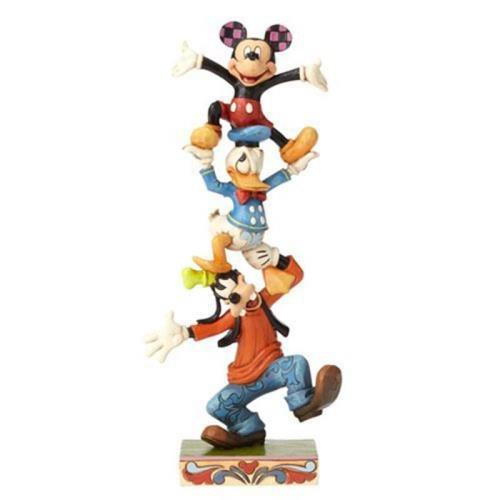 Figurine Dingo, Donald et Mickey - by Jim Shore