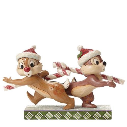 Figurine Tic et Tac Sucre d'Orge - Noël - Disney Traditions Jim Shore