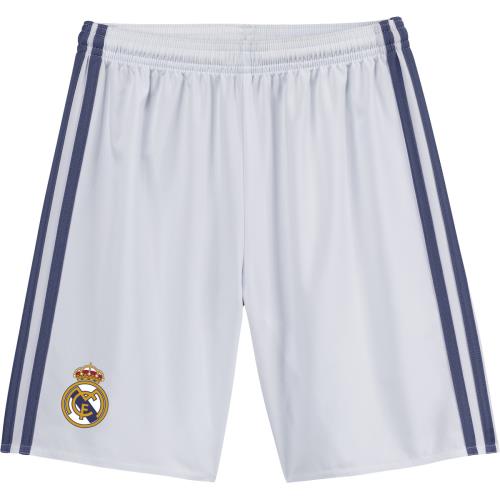 Adidas Domicile Real Madrid FC 2016/2017 blanc cristal/violet clair 11/12 ans Short Enfant Garçon