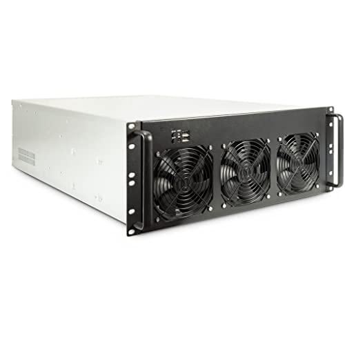 Non Communiqué Noir Boîtier Rack Inter-Tech 4F28 Mining Rack