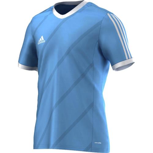 Adidas - Maillot adidas Tabela 14 - 12 ans - bleu ciel/blanc
