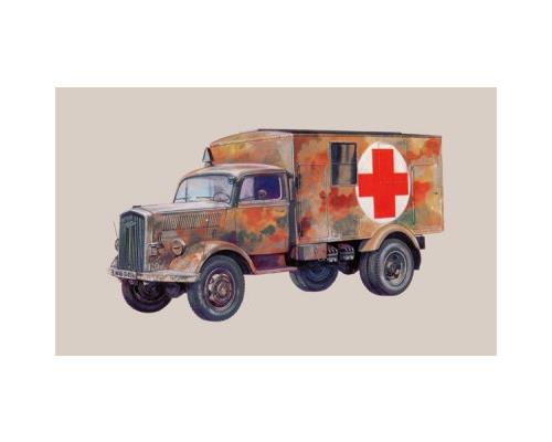 Non Communiqué Kfz. 305 Ambulance Italeri