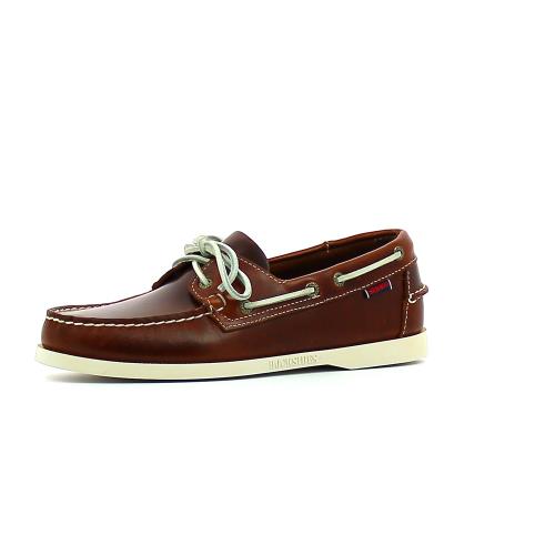 Sebago Docksides Marron 41 Chaussures de ville Adulte Homme