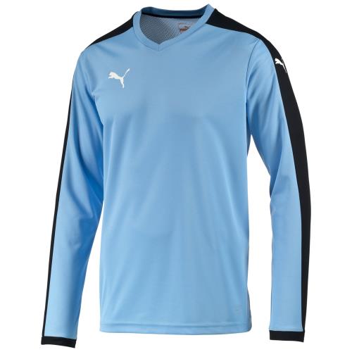 Puma - Maillot manches longues Puma Pitch - L - bleu perle/noir