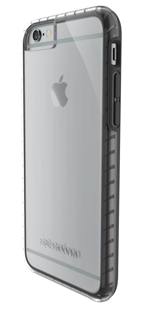 X-Doria Scene - Coque de protection pour téléphone portable - polycarbonate, caoutchouc - noir - pour Apple iPhone 7