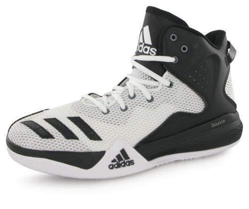 Adidas Performance Dt Bball Mid blanc, chaussures de adidas DT Bball Mid Chaussures de Basket Ball pour Homme