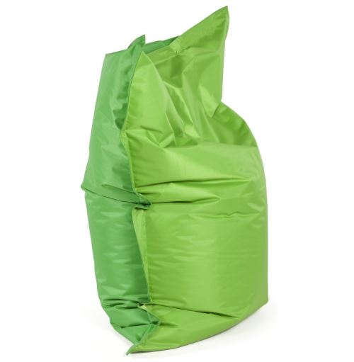 Pouf 'LAZY MINI' vert/vert 130x100cm