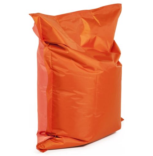 Pouf 'LAZY MINI' orange/orange 130x100cm