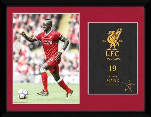Photographie Encadrée Liverpool Mane 17/18