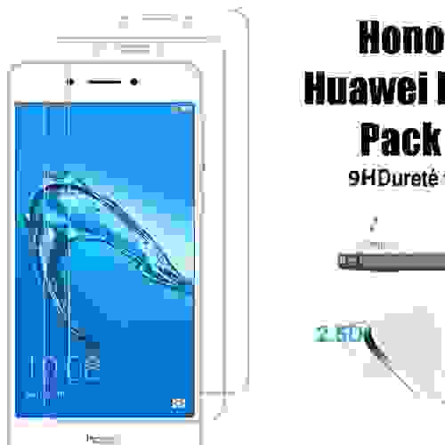 Honor 6C – Huawei Enjoy 6s Vitre protection d'ecran en verre trempé incassable Advansia Tempered Glass (Lot de 2) - Advansia