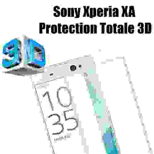 Sony Xperia XA Vitre protection d'ecran en verre trempé incassable protection integrale Full 3D Tempered Glass - Advansia