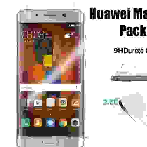 Huawei Mate 9 Pro Vitre protection d'ecran en verre trempé incassable Advansia Tempered Glass (Lot de 2) - Advansia