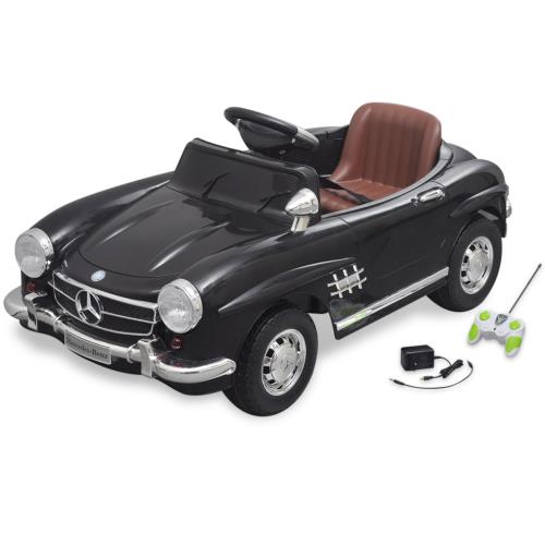 vidaXL Voiture électrique 6 V avec télécommande Mercedes Benz 300SL noire