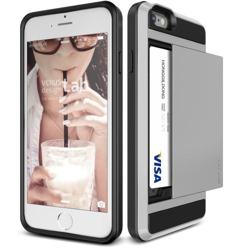 Coque iPhone 6S Plus / 6 Plus, VRS Design [Damda Slide] Light Silver