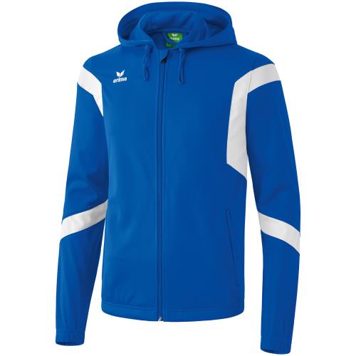 Erima - Veste d'entraînement à capuche Erima Classic Team - L - bleu royal/blanc