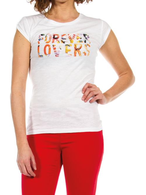 Carrera Jeans - T-Shirt 852B0361A pour femme, taille normale, manche courte - S - Blanc