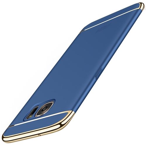 Galaxy S7 Coque Protection Plastique Bleu Electroplating Luxe Ultra Fin ALS30869