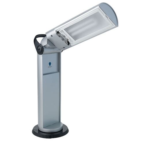 Lampe esthétique et manucure portative orientable grise Daylight