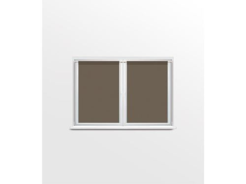 Paire de brise bise 60x90 cm DOLLY taupe