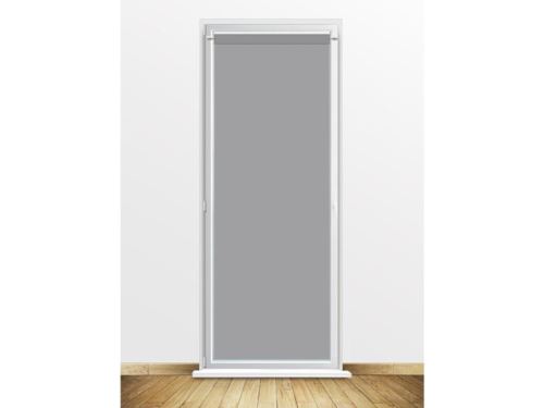 Voile pour porte fenêtre 70x200 cm DOLLY gris clair