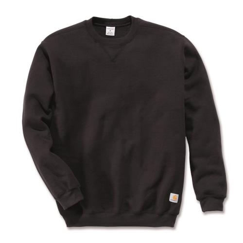 Sweat col rond coupe large noir L Carhartt S1K124BLKL