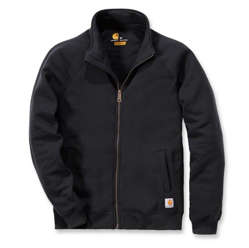 Sweat shirt zippé avec col noir M Carhartt S1K350BLKM