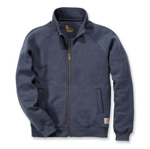 Sweat shirt zippé avec col gris chiné XXL Carhartt S1K350CHHXXL