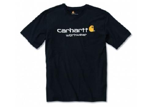T-shirt coton manches courtes logo poitrine noir XXL Carhartt S1101214BLKXXL