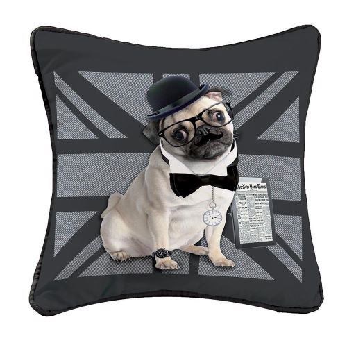Housse de coussin Gentleman 40x40cm