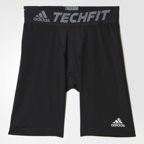 Adidas - Short junior adidas Techfit Base - 7/8 ans - noir